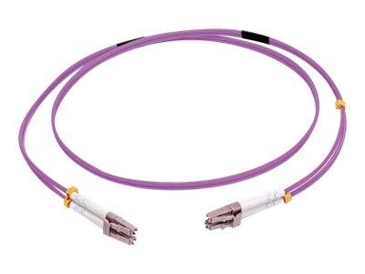 C2G 3m LC/LC OM4 LSZH Fibre Patch - Purple - Patch-Kabel - LC Multi-Mode (M)