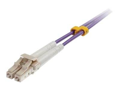 C2G 3m LC/LC OM4 LSZH Fibre Patch - Purple - Patch-Kabel - LC Multi-Mode (M)