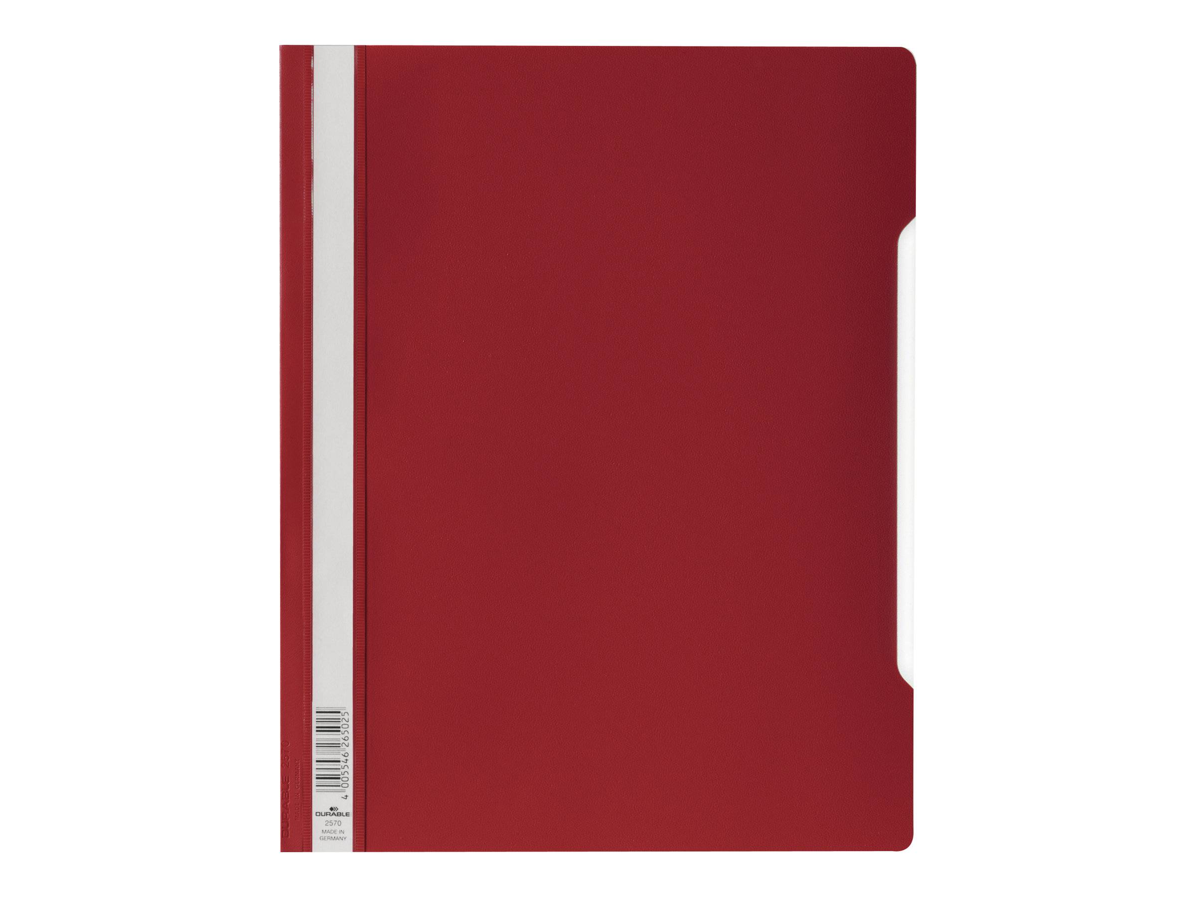 DURABLE - Schnellhefter - für A4 - Rot