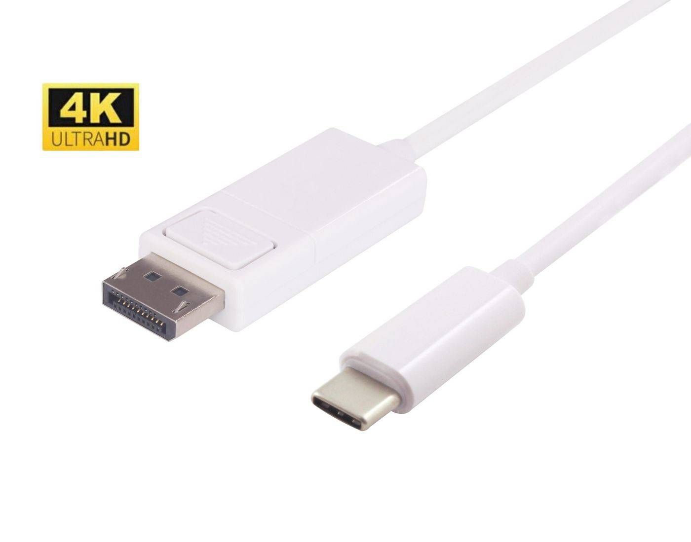 4K USB-C auf Displayport Kabel 1m USB-C auf Displayport Kabel