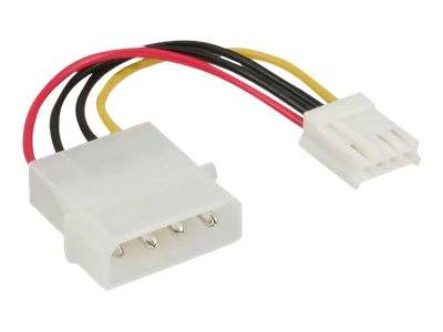 INLINE - Stromadapter - 13,34cm (5,25"") Buchse zu 8,89cm (3,5"") Stecker - 0,06m