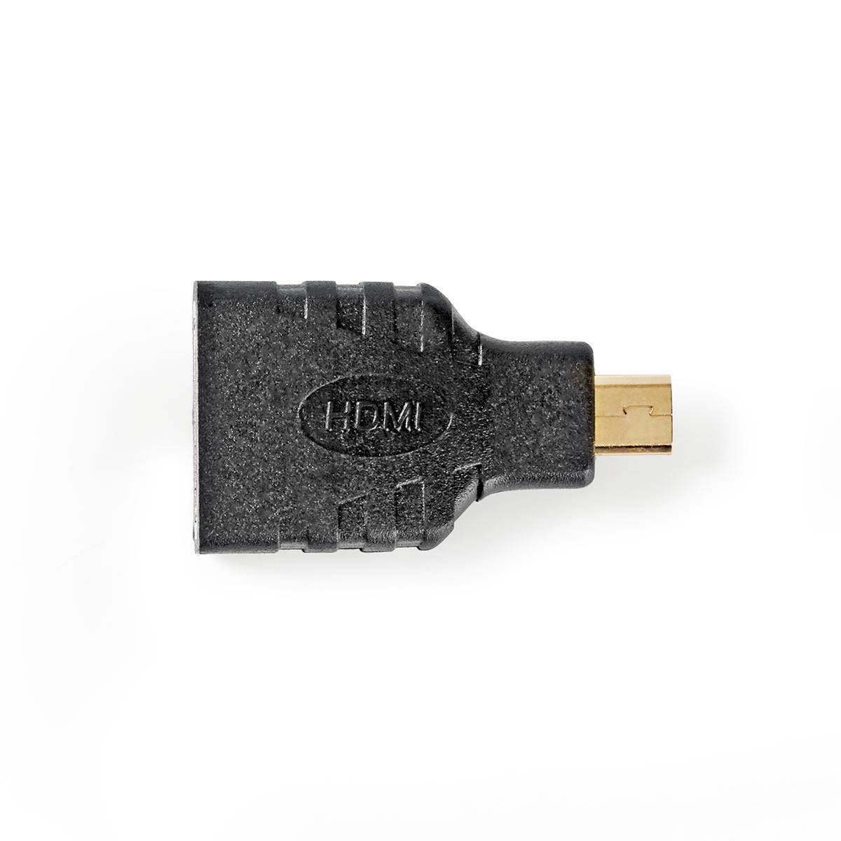 Nedis CVGB34907BK - HDMI Micro - HDMI - Schwarz