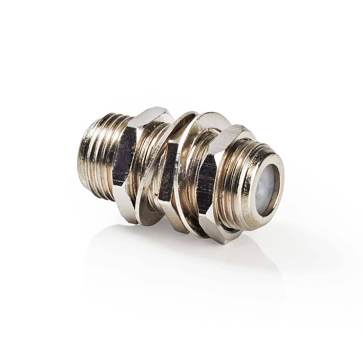 Nedis CSGB41940ME - F-type - Silber - Metall - Nickel - 19 g - 80 mm