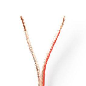 Nedis CAGW2500TR1000 - Kupferverkleidetes Aluminium (CCA) - 100 m - Transparent