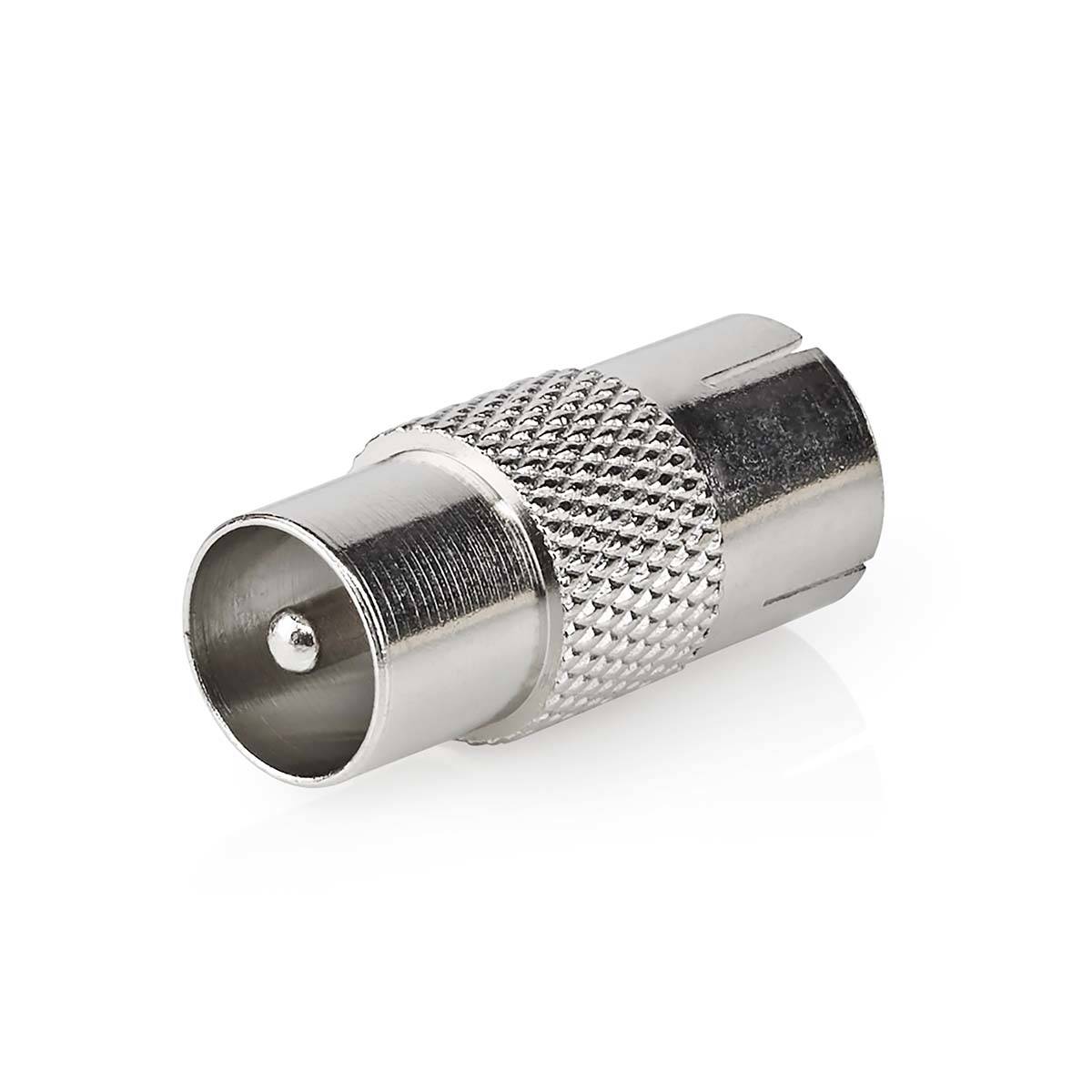 Nedis Coax Adapter - IEC - IEC - IEC - Männlich - Weiblich - Nickel