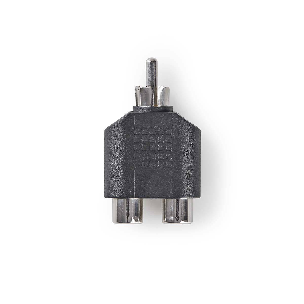 Nedis CAGB24940BK - RCA - 2x RCA Female - Schwarz
