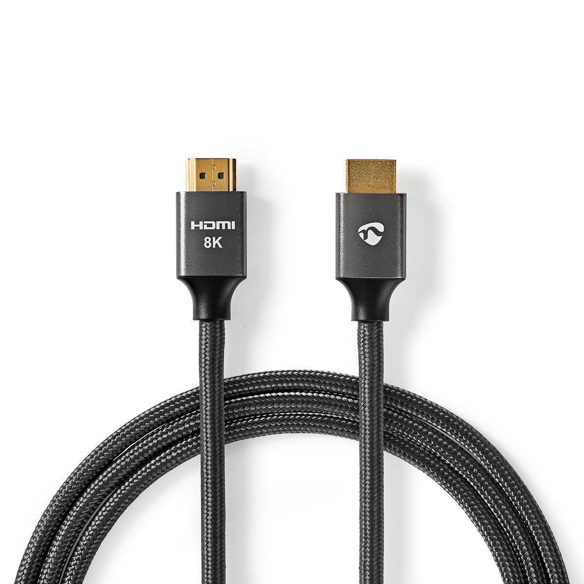 Nedis Ultra High Speed??HDMI-Kabel HDMI Connector 8K-60Hz 48 Gbps - Kabel - Digital/Display/Video