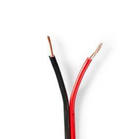 Nedis CABR1500BK1000 - Kupfer - 100 m - Schwarz - Rot