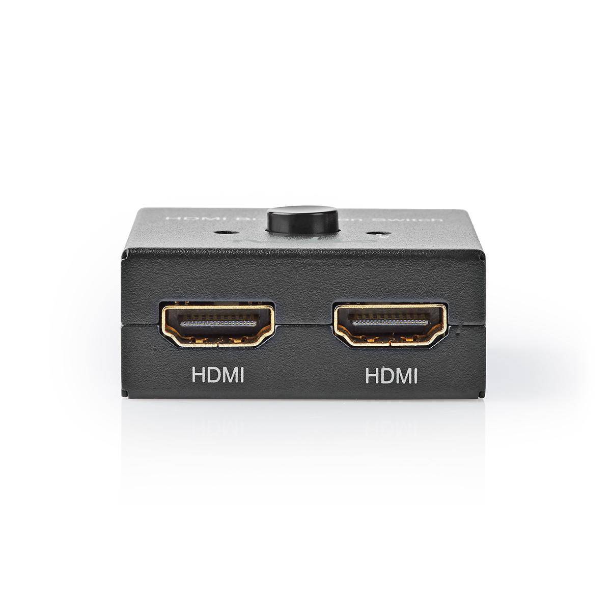 Nedis VSWI3482AT - HDMI - Metall - Anthrazit - 60 Hz - 3840 x 2160 - 2160p