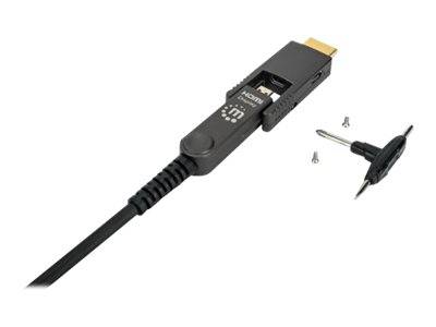 Manhattan HDMI to Micro HDMI Plenum-Rated Cable, 4K@60Hz (Premium High Speed)