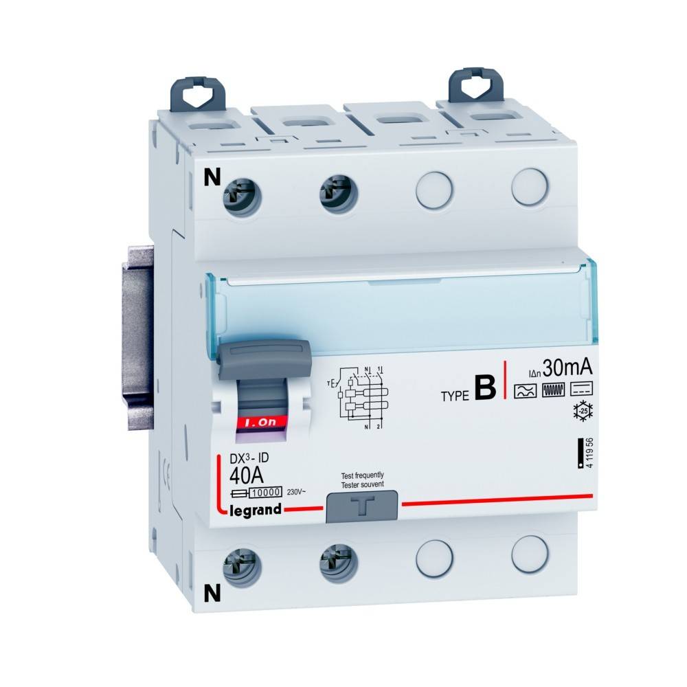 Legrand Fehlerstromschutzschaler Legrand 411956