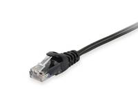 Equip Cat.6A U/UTP-Patchkabel, 7.5m, Schwarz, 7,5 m, Cat6a, U/UTP (UTP), RJ-45, RJ-45