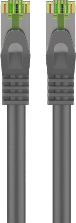 Goobay GHMT-zertifiziertes CAT 8.1 Patchkabel, S/FTP (PiMF), Grau (61116)