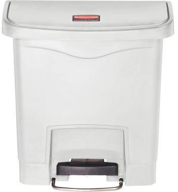 Rubbermaid Tretabfalleimer Slim Jim 1883554 Kunststoff 15l weiß