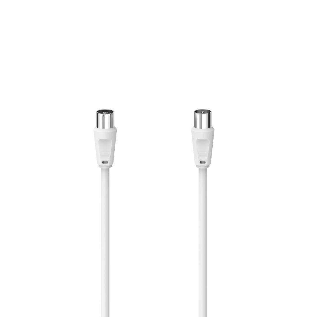 Hama Antennenkabel - IEC connector (9.52mm) männlich zu IEC connector (9.52mm)