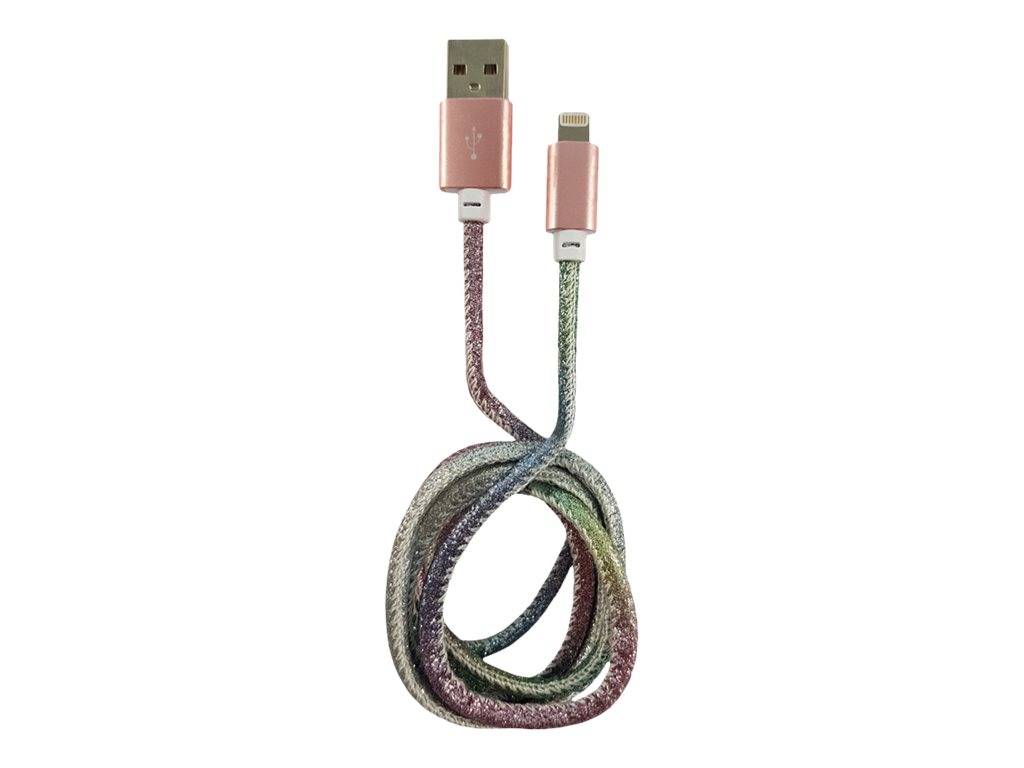 LC-POWER - LC Power - Lightning-Kabel - USB männlich zu Lightning männlich