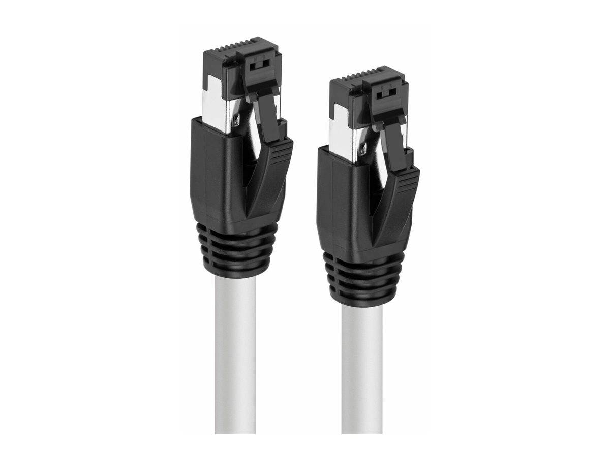 CAT8.1 S/FTP 10m Weiß LSZH Geschirmtes Netzwerkkabel AWG