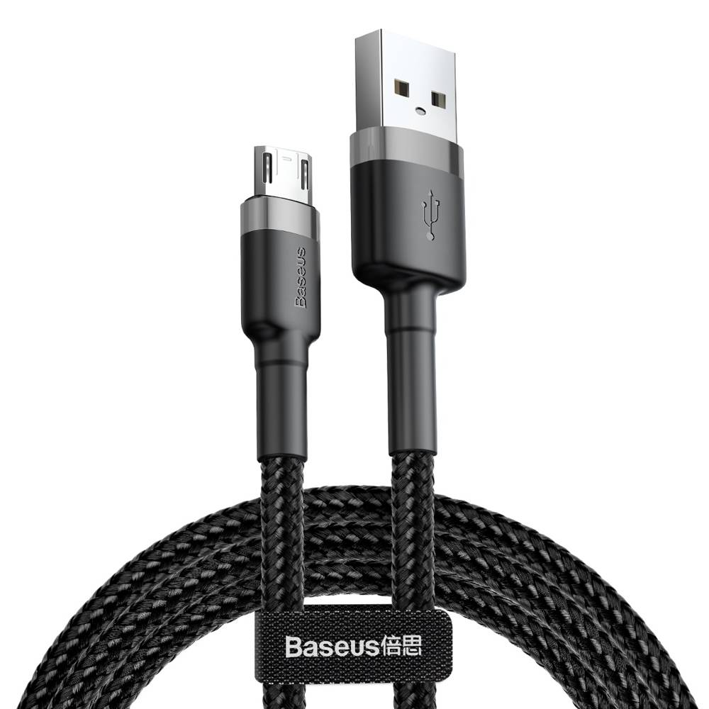 Baseus Cable CAMKLF-AG1 USB M - Micro M 0.50m gray color - Kabel - Digital/Daten