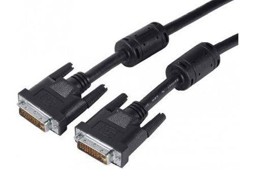 DVI Monitorkabel, Duallink, 24+1pol DVI-D St./St., 1,0 m
