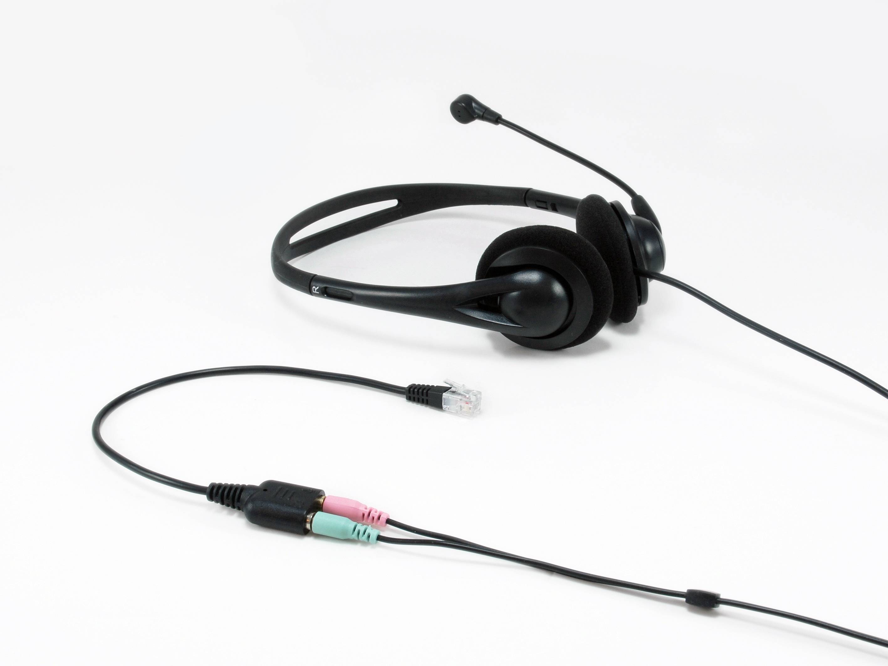 Equip Headsetadapter - RJ-9 männlich zu 3,5-mm-Klinkenstecker weiblich