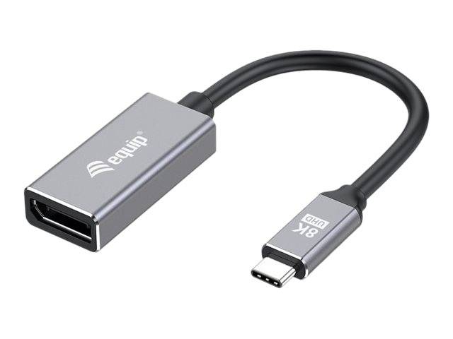 Equip Videoadapter - 24 pin USB-C (M) zu DisplayPort (W)