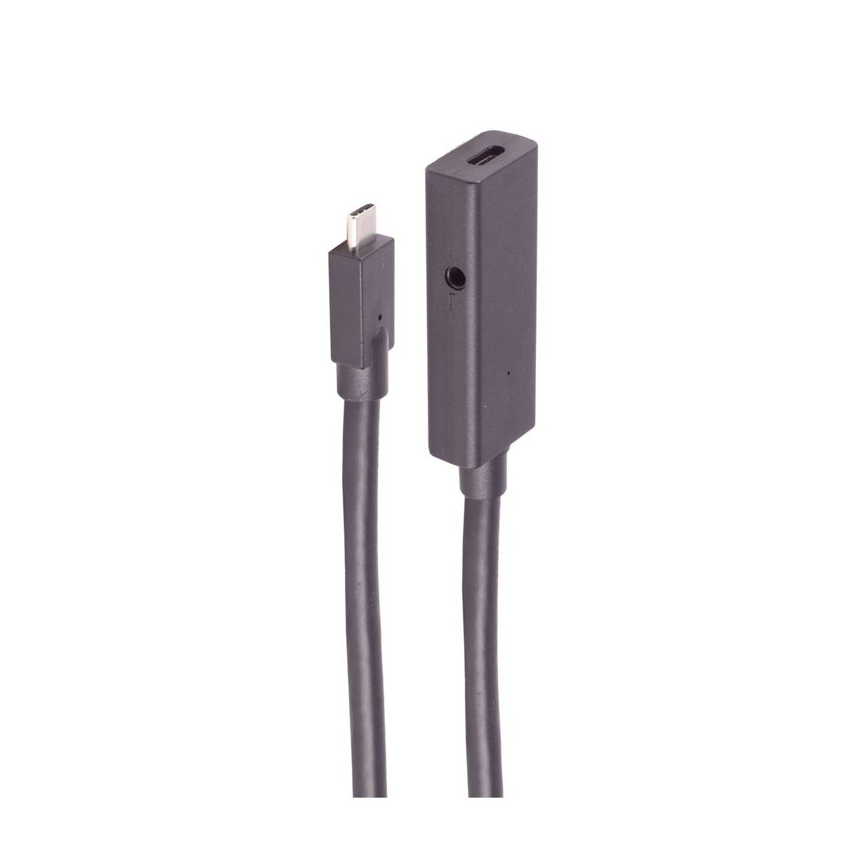 ShiverPeaks BASIC-S--USB C-C Kabel--Aktive USB-C Verlängerung USB 3.1 10Gbps 4.0m - Kabel - Digital/Daten