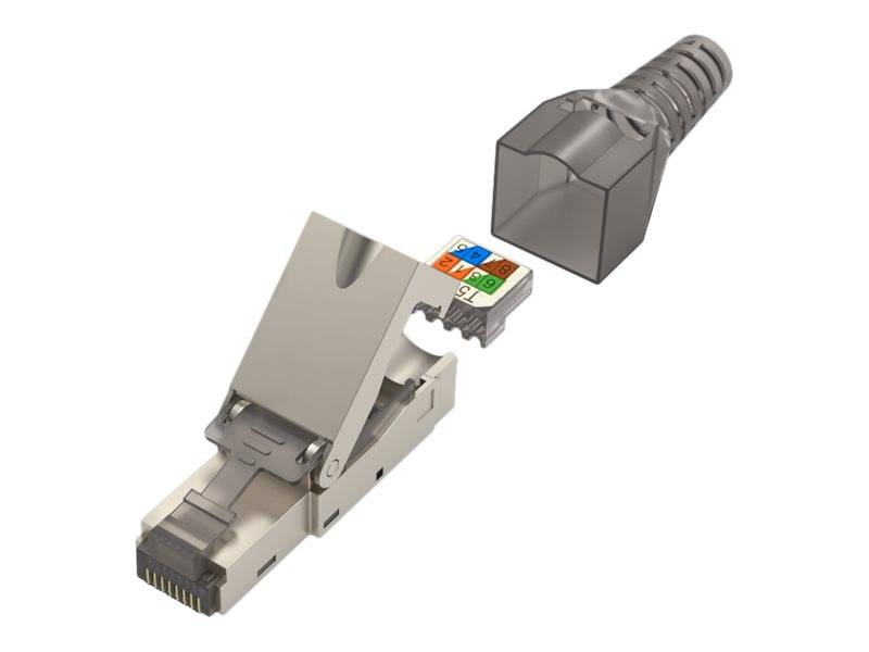 Hama Netzwerkanschluss - RJ-45 (M) - STP - CAT 6a
