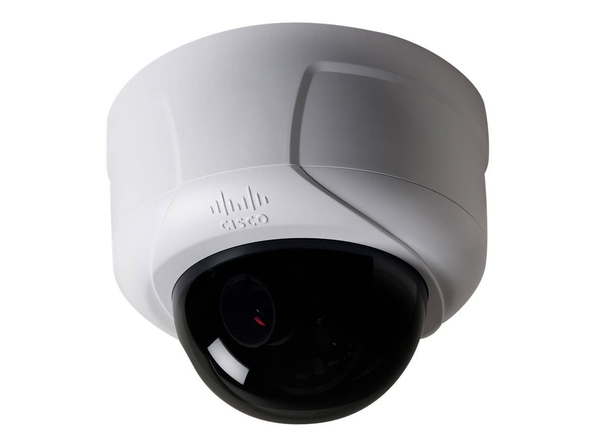 Cisco Video Surveillance 5011 Indoor Fixed Dome IP HD Camera - Netzwerk-Überwachungskamera - schwenken / neigen - Innenbereich - Farbe (Tag&Nacht)