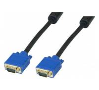 EXERTIS CONNECT - CUC Exertis Connect 138721, 5 m, VGA (D-Sub), VGA (D-Sub), Männlich, Männlich, Schwarz, Blau
