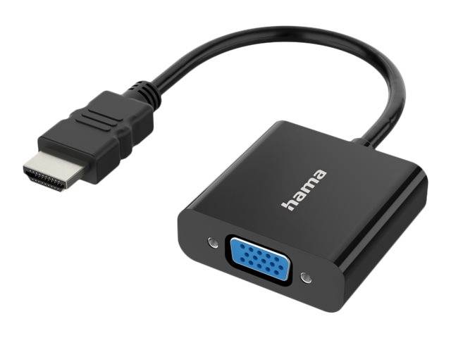 Hama Essential Line - Videoadapter - HDMI Stecker zu HD-15 (VGA)