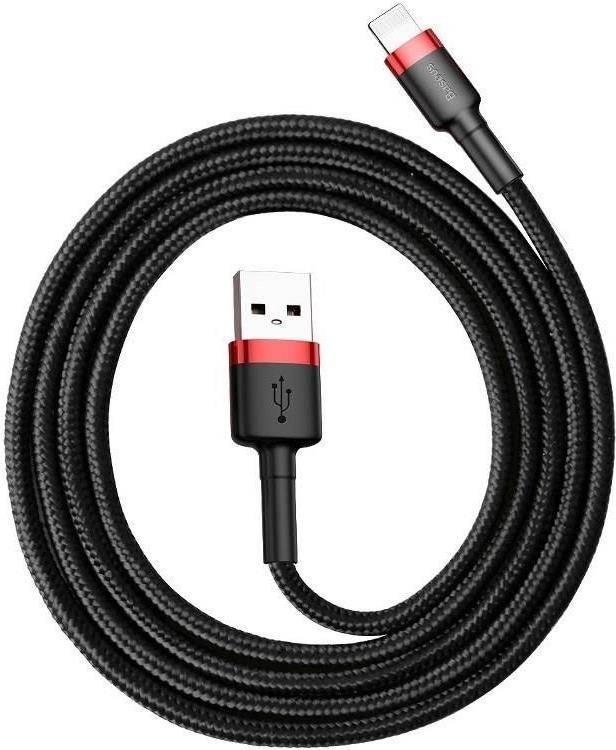 Baseus CALKLF-C19 Lightning-Kabel 2 m Schwarz