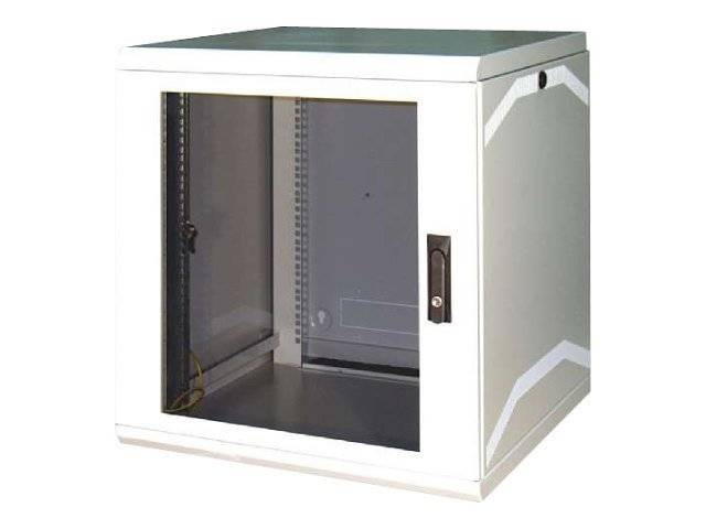 SCHWEITZER SYSTEMTECHNIK - Schweitzer EasyBox Standard - Gehäuse - geeignet für Wandmontage - Hellgrau, RAL 7035 - 12U -