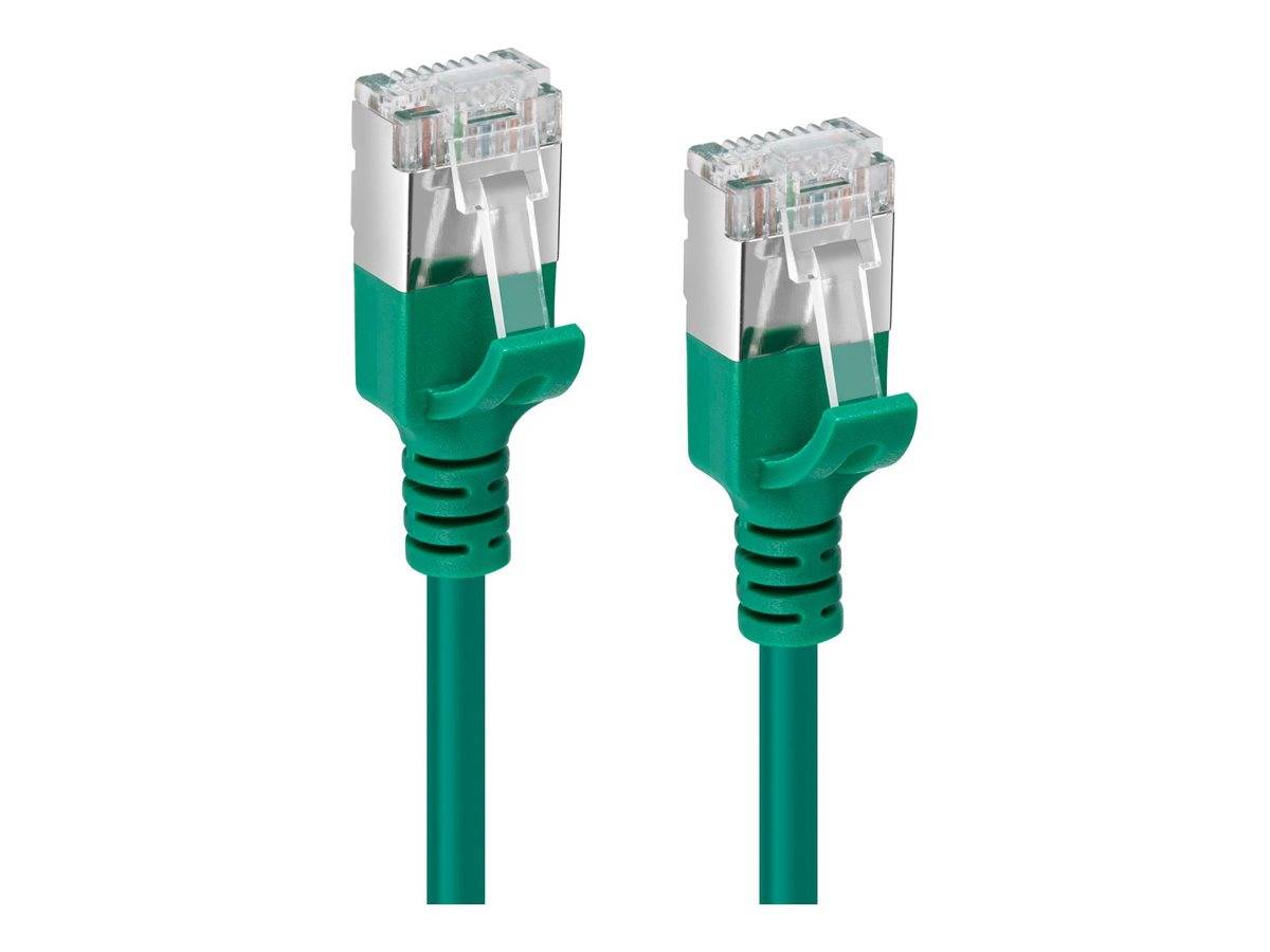 CAT6A U-FTP Slim LSZH 1m Netzwerkkabel Grün