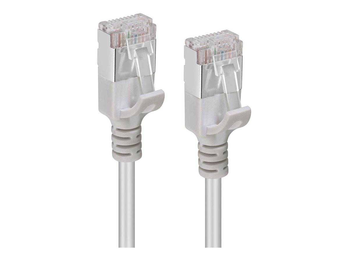 CAT6A U-FTP Slim LSZH 1.5m Netzwerkkabel Grau