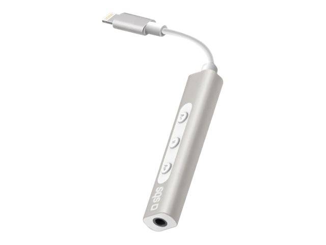 SBS TEADAPTIPJACK35W - Kopfhöreradapter - 24 pin USB-C männlich zu mini-phone stereo 3.5 mm weiblich