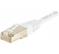 EXERTIS CONNECT - Patchkabel Cat. 6 F/UTP PoE+ weiss 50.0 m - Kabel - Netzwerk