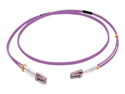 C2G 5m LC/LC OM4 LSZH Fibre Patch - Purple - Patch-Kabel - LC Multi-Mode (M)