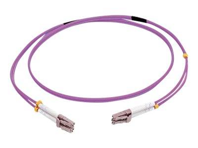 C2G 2m LC/LC OM4 LSZH Fibre Patch - Purple - Patch-Kabel - LC Multi-Mode (M)