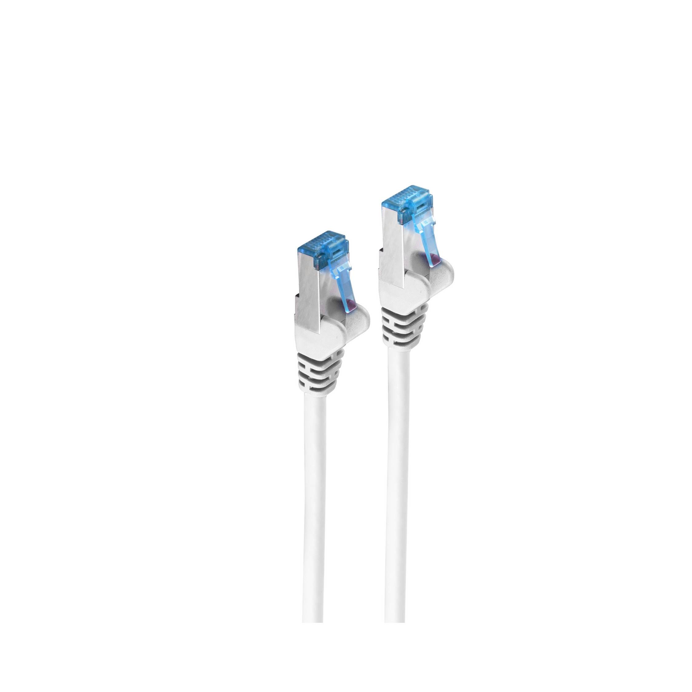 ShiverPeaks BS75725-W - 15 m - Cat6a - S/FTP (S-STP) - RJ-45 - RJ-45