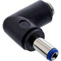 INLINE - DC Adapter - 5,5x2,1mm DC Hohlstecker Stecker / Buchse gewinkelt