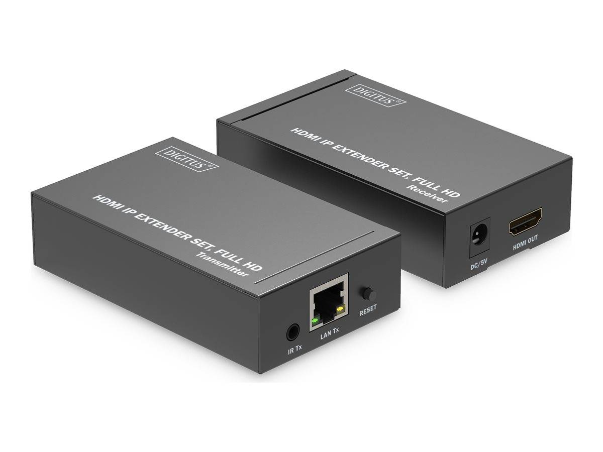 DIGITUS - HDMI IP Extender Set, Full HD