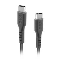 SBS TECABLETCC3M, 3 m, USB C, USB C, USB 2.0, Schwarz