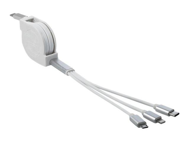 Delock - Kabel nur zum Laden - 24 pin USB-C männlich zu Micro-USB Typ B, Lightning, 24 pin USB-C männlich