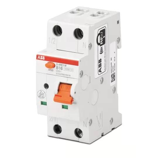 ABB AFDD+LS S-ARC1M-B20, 10kA, 1P+N, 2TE Fehlerlichtbogen-Schutzeinrichtung + LS 2CSA275901R9205