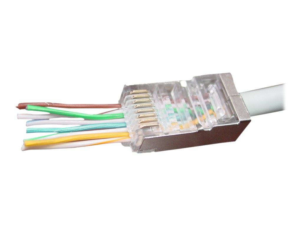 Gembird Cablexpert - Netzwerkanschluss - RJ-45 (M) - FTP (Packung mit 100)