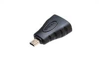 Akasa AK-CBHD22-BK - HDMI Typ A (Standard) - HDMI Typ D (Mikrofon) - Weiblich - Männlich - Gerade - Gerade