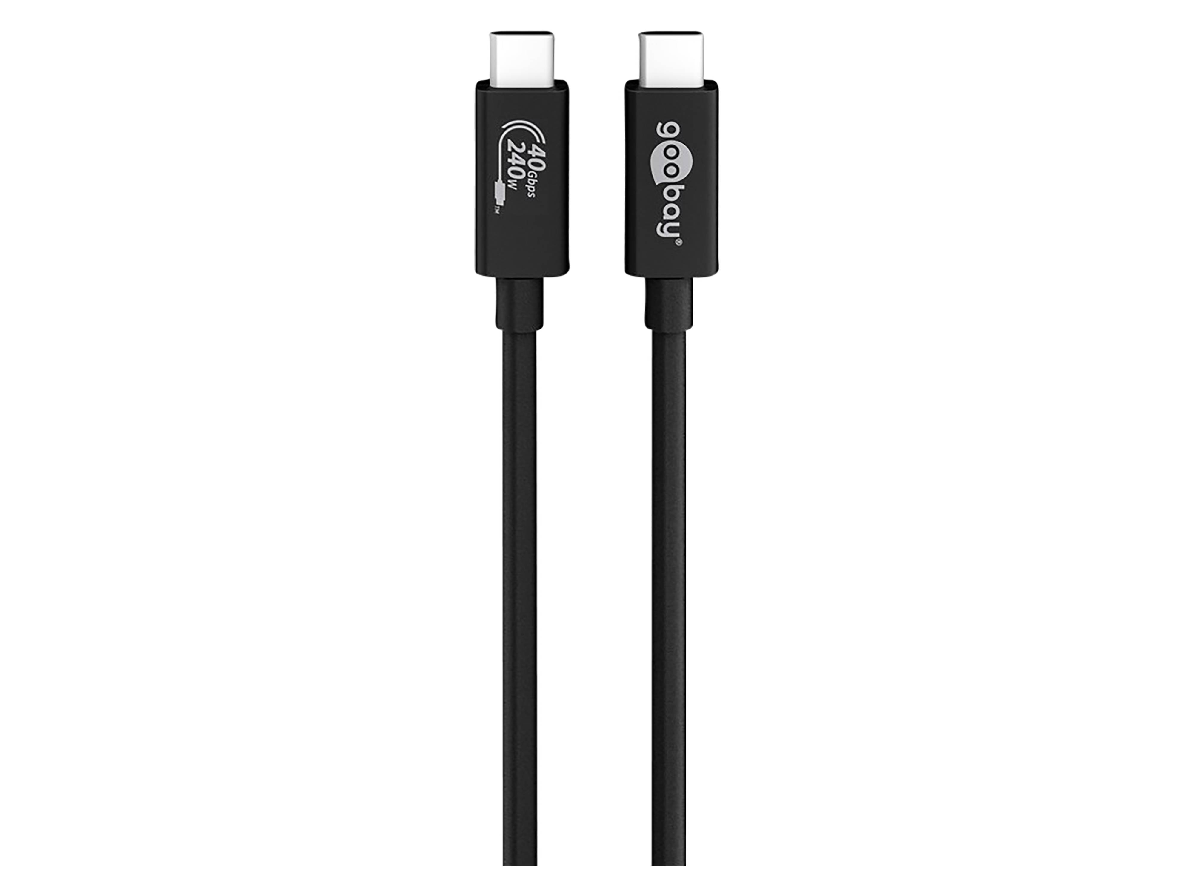 GOOBAY USB-C Kabel 61716 USB4 240W 0,7m