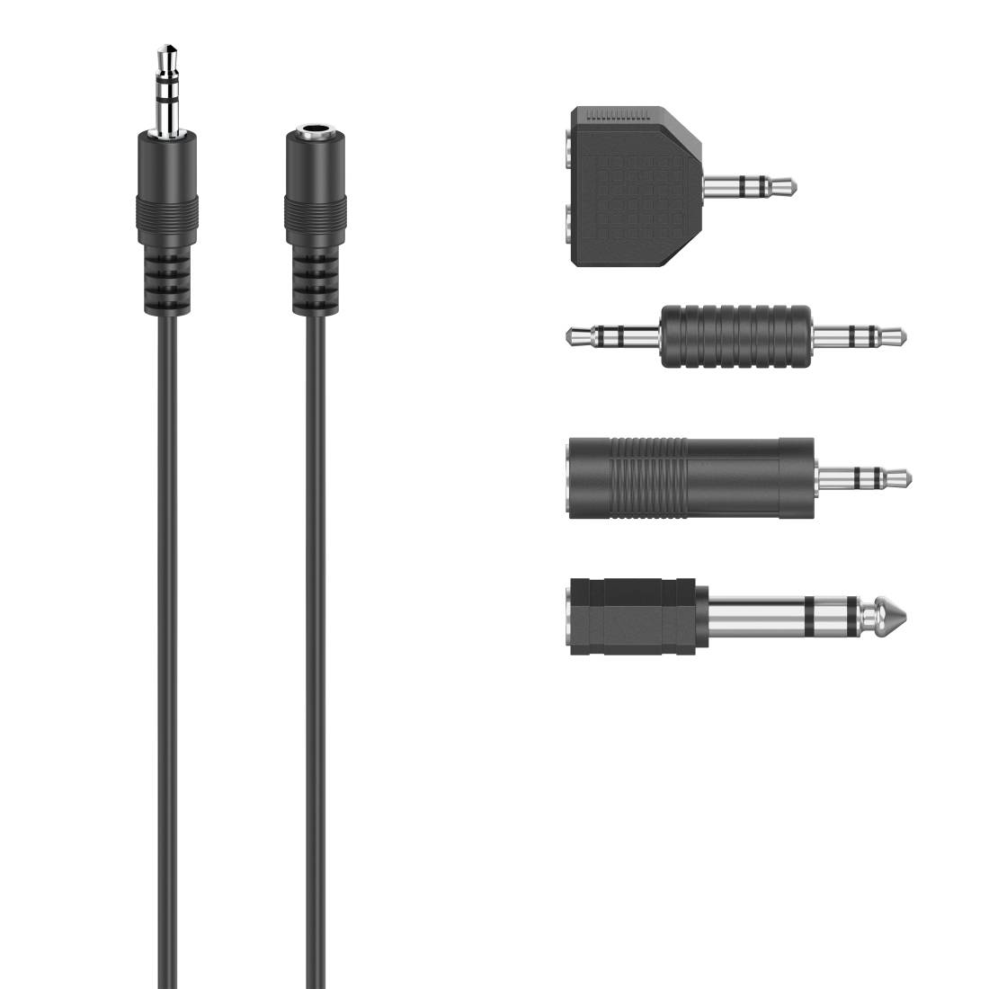 Hama Audio-Kabelkit - Schwarz