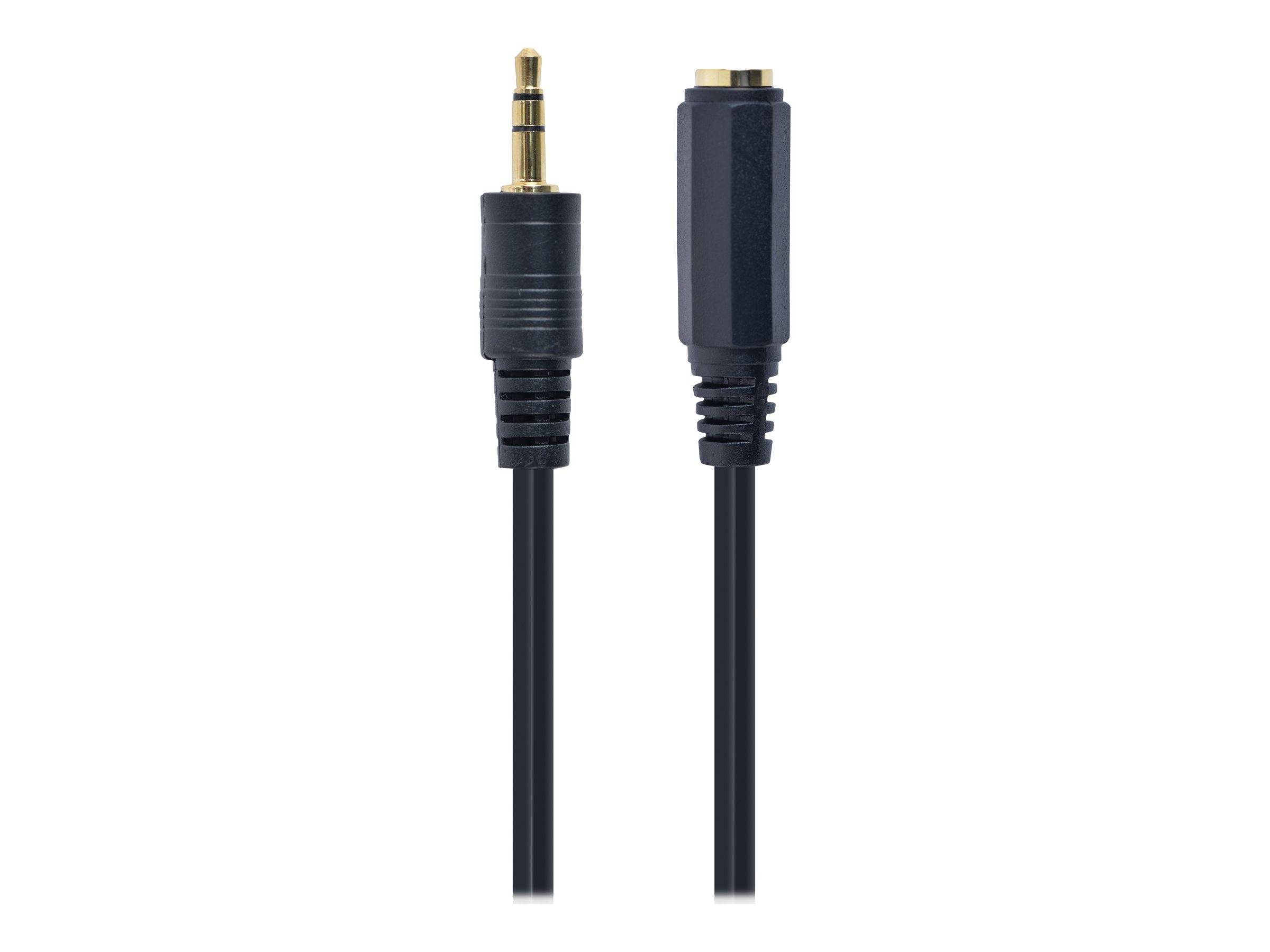 Gembird Audioverlängerungskabel - mini-phone stereo 3.5 mm weiblich zu mini-phone stereo 3.5 mm männlich