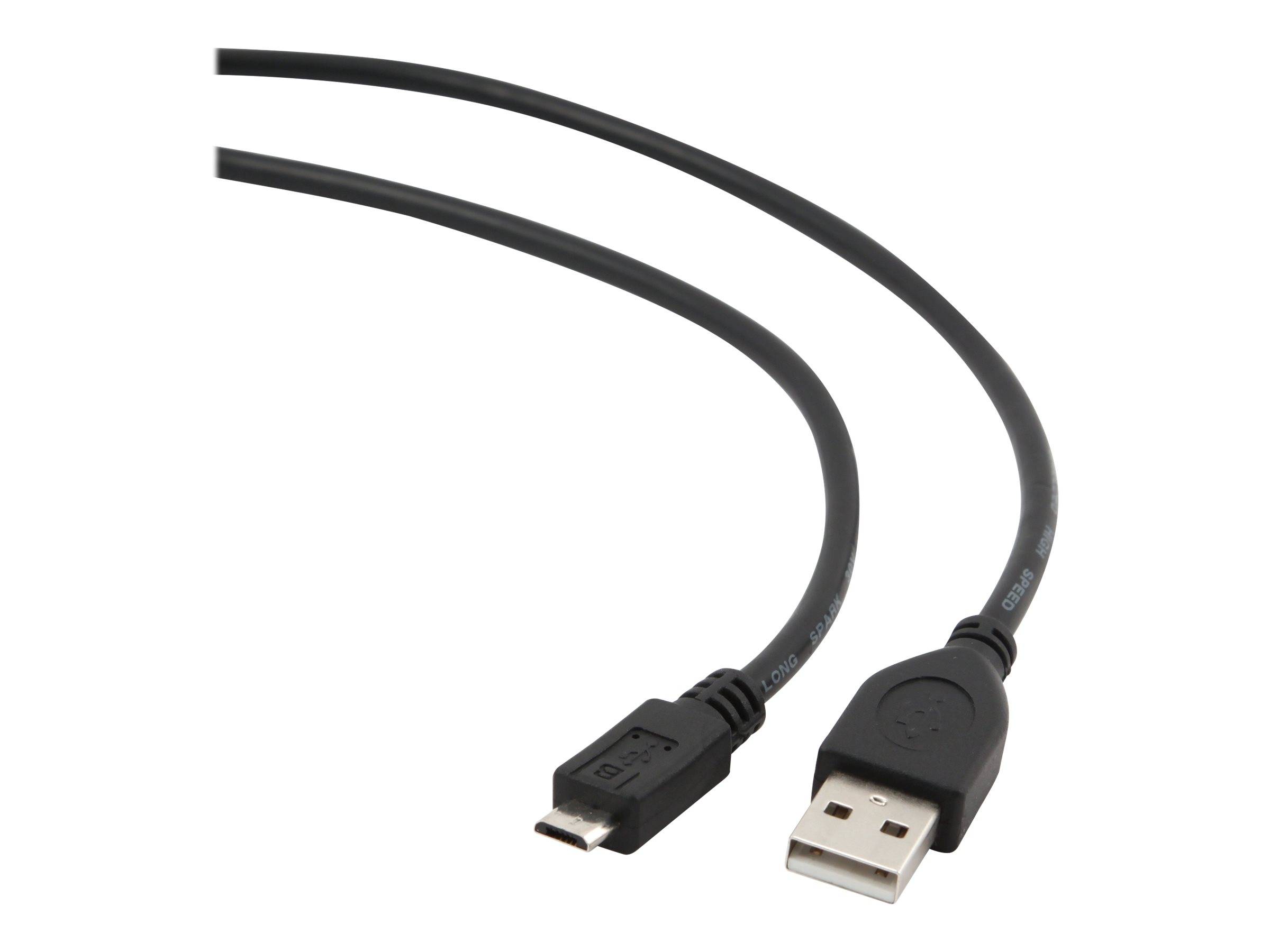 Gembird CCP-MUSB2-AMBM-0.3M - USB-Kabel - Micro-USB Typ B (M)